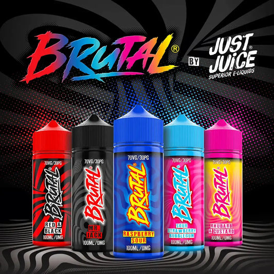 BRUTAL by Just Juice E-Liquid 100ml Shortfill 70/30 VG/PG image 1