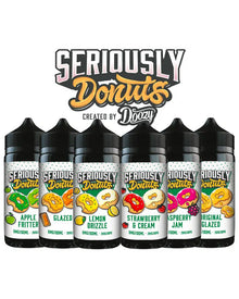 Seriously Donut 100ml Shortfill Eliquid By Doozy Vape  70/30 VG/PG image 0