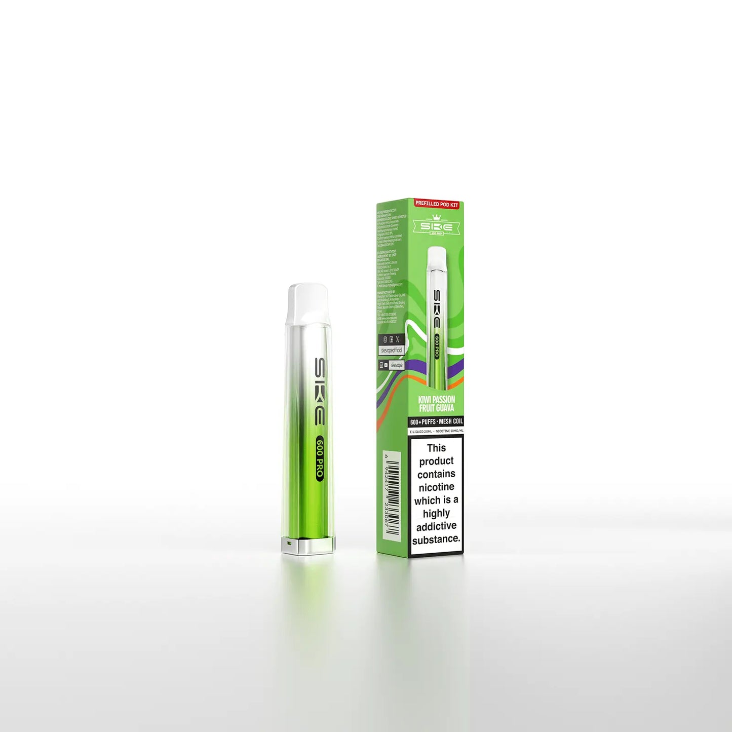 SKE Crystal Bar 600 Pro Prefilled Pod Kit SKE