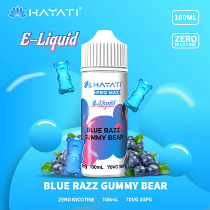 Hayati Pro Max 100ml E-Liquid Shortfill 70/30 VG/PG image 1