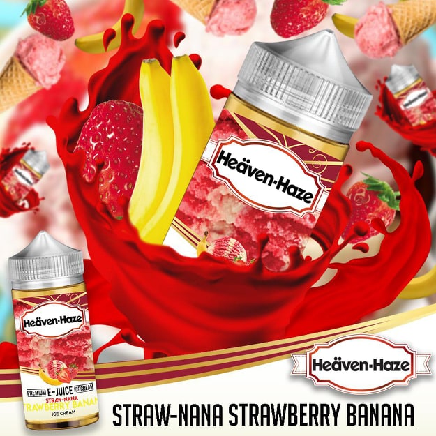 Heaven Haze E Liquid 100ml Shortfill  70/30 VG/PG image 1