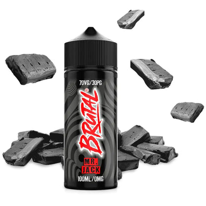 BRUTAL by Just Juice E-Liquid 100ml Shortfill 70/30 VG/PG - Mr Jack image