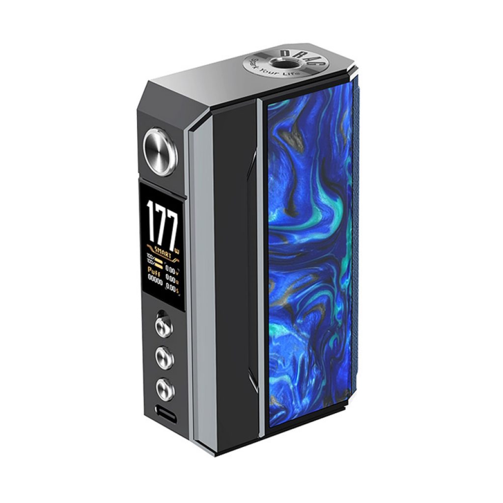 VooPoo Drag 4 Mod 177W - Gunmetal Ocean Blue image