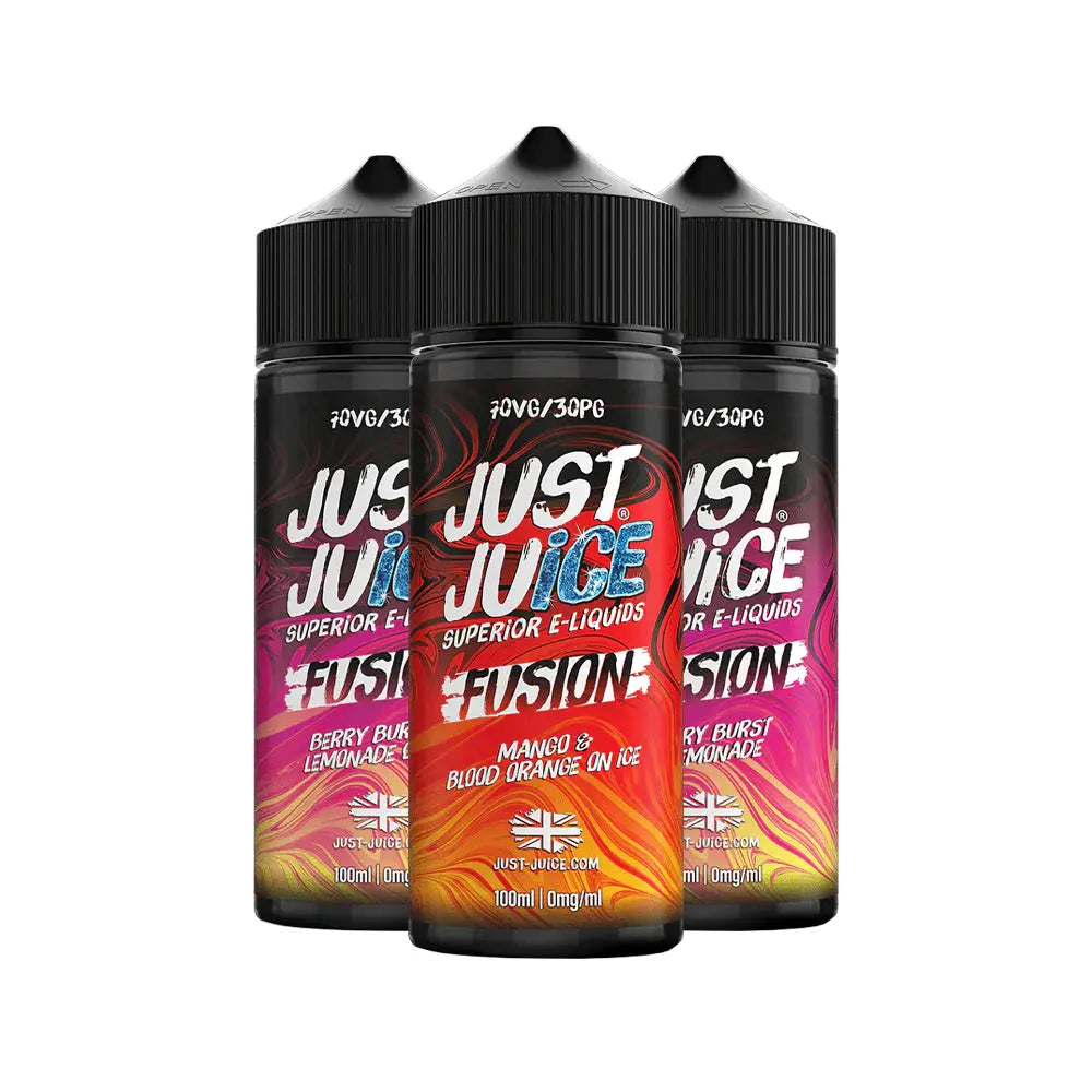 Just Juice 100ml E-Liquid Shortfill | Exotic | On Ice | Fusion Range  70/30 VG/PG image 2