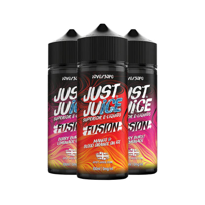 Just Juice 100ml E-Liquid Shortfill | Exotic | On Ice | Fusion Range  70/30 VG/PG image 2