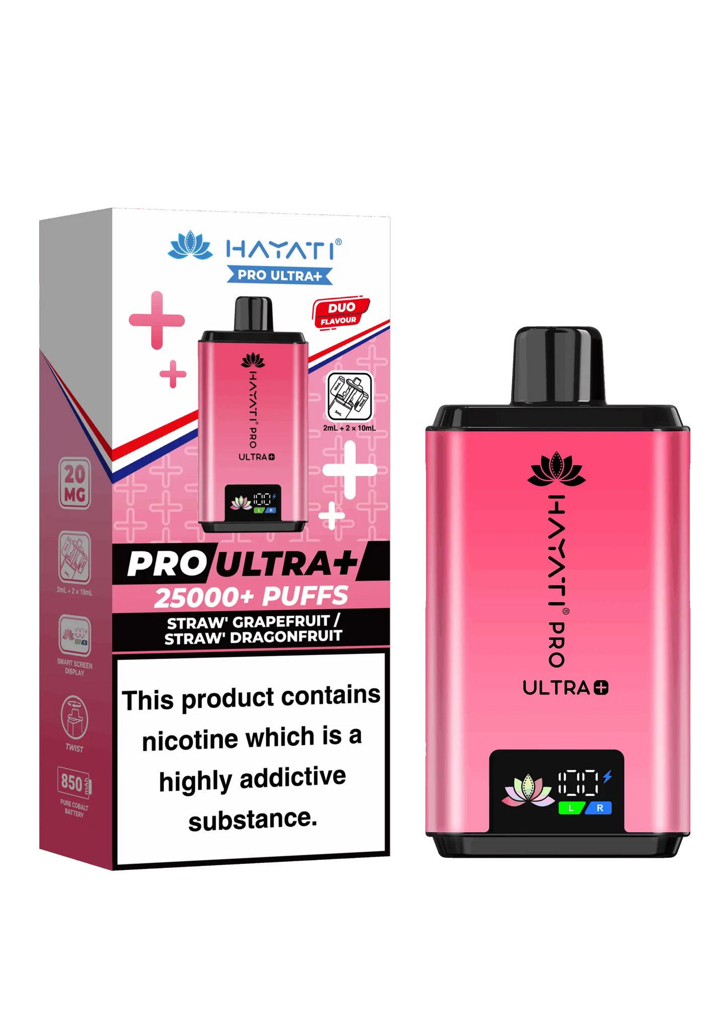Hayati Pro Ultra Plus 25K Prefilled Vape Kit Hayati