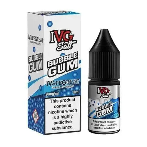 IVG Nic Salts 10ml - 10MG - BUBBLEGUM image