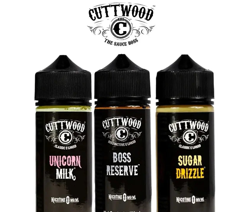Cuttwood 180ml Shortfill Eliquid - BIG JUGGERNAUT BOTTLE  70/30 VG/PG - Tobacco Trail image