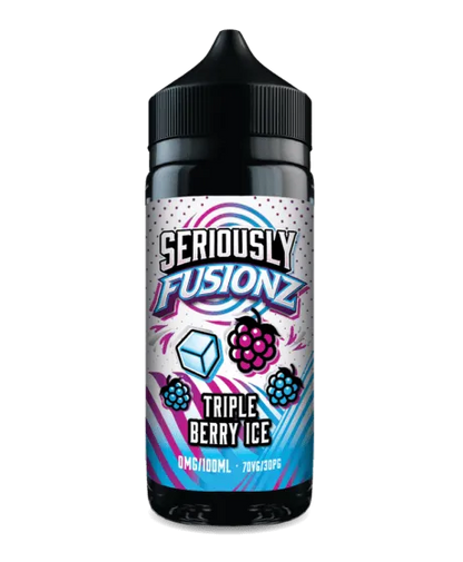 Seriously Fusionz by Doozy 100ml 70/30 VG/PG E-Liquid Shortfill - Triple Berry Ice image