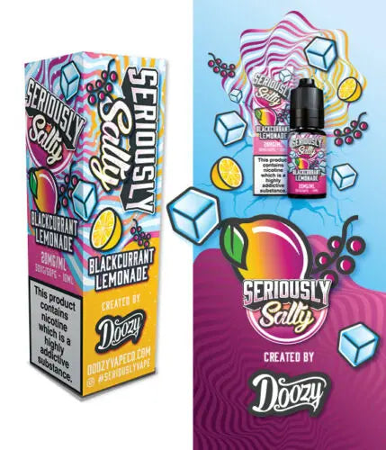 Doozy Nic Salts 10ml - 10MG - Seriously- Blackcurrant Lemonade image