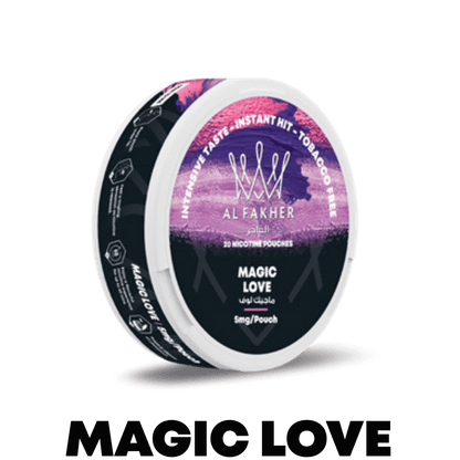 Al Fakher (UAE) Nicotine Pouch 20mg 20pcs/pack - Magic Love image