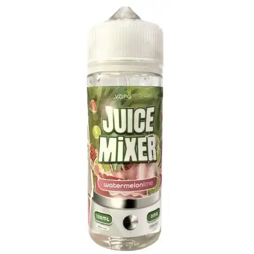 JUICE MIXER E-Liquid 100ml Shortfill 70/30 VG/PG - Watermelon Lime image