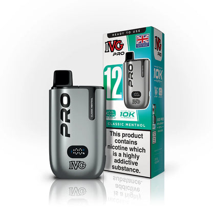 IVG Pro 10K Pod Vape Kit - Classic Menthol image