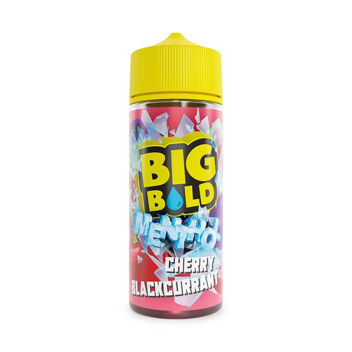 Big Bold 100ml E-Liquid Shortfill 70/30 VG/PG - Menthols - Cherry Blackcurrant image