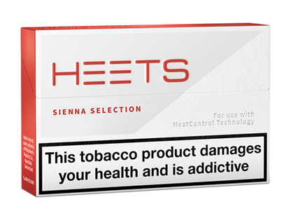 IQOS HEETS | 10 Variants | Classic | Menthol | Aromatic Tobacco Range (20pcs/pack) - HEETS Sienna image