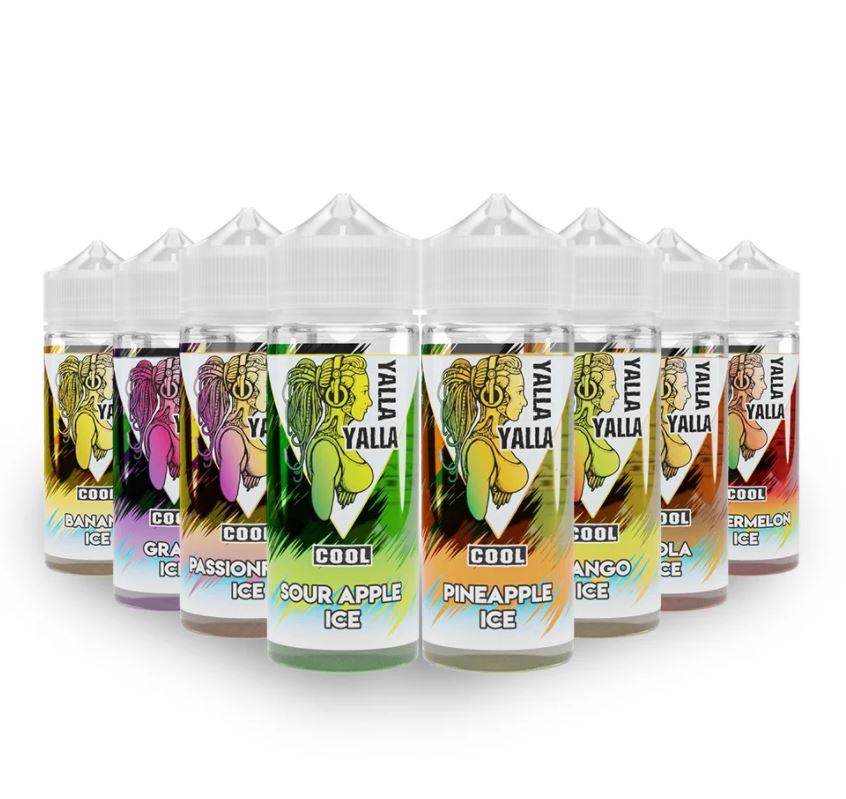 Yalla Yalla Cool E-liquid 100ml Shortfill by Ultimate Juice  70/30 VG/PG image 0