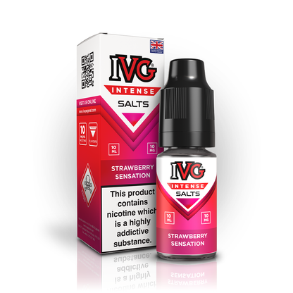 IVG Intense Nic Salts - 10mg - Strawberry Sensation image