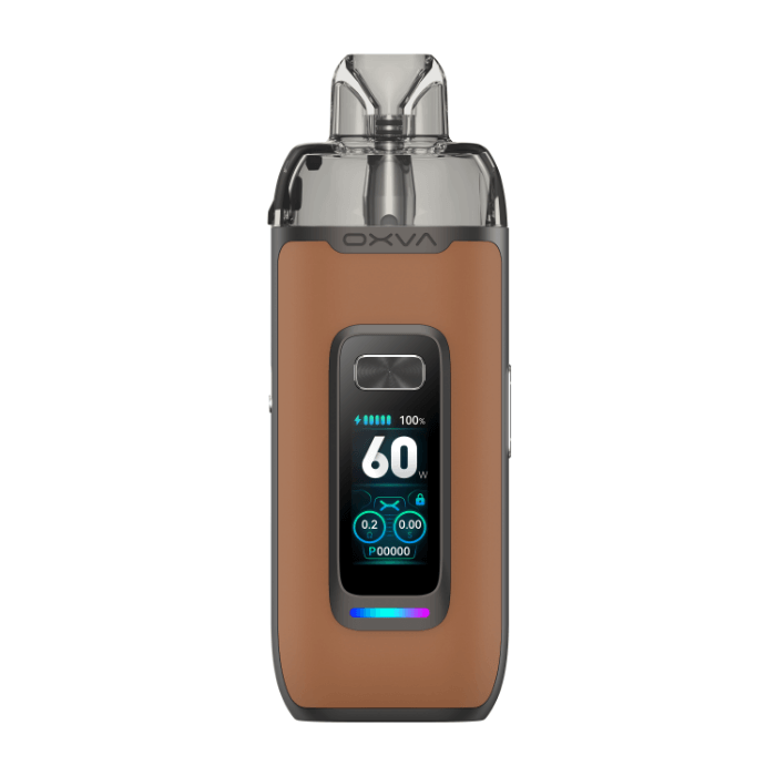 Oxva Vprime Pod Vape Kit - Brown Leather image