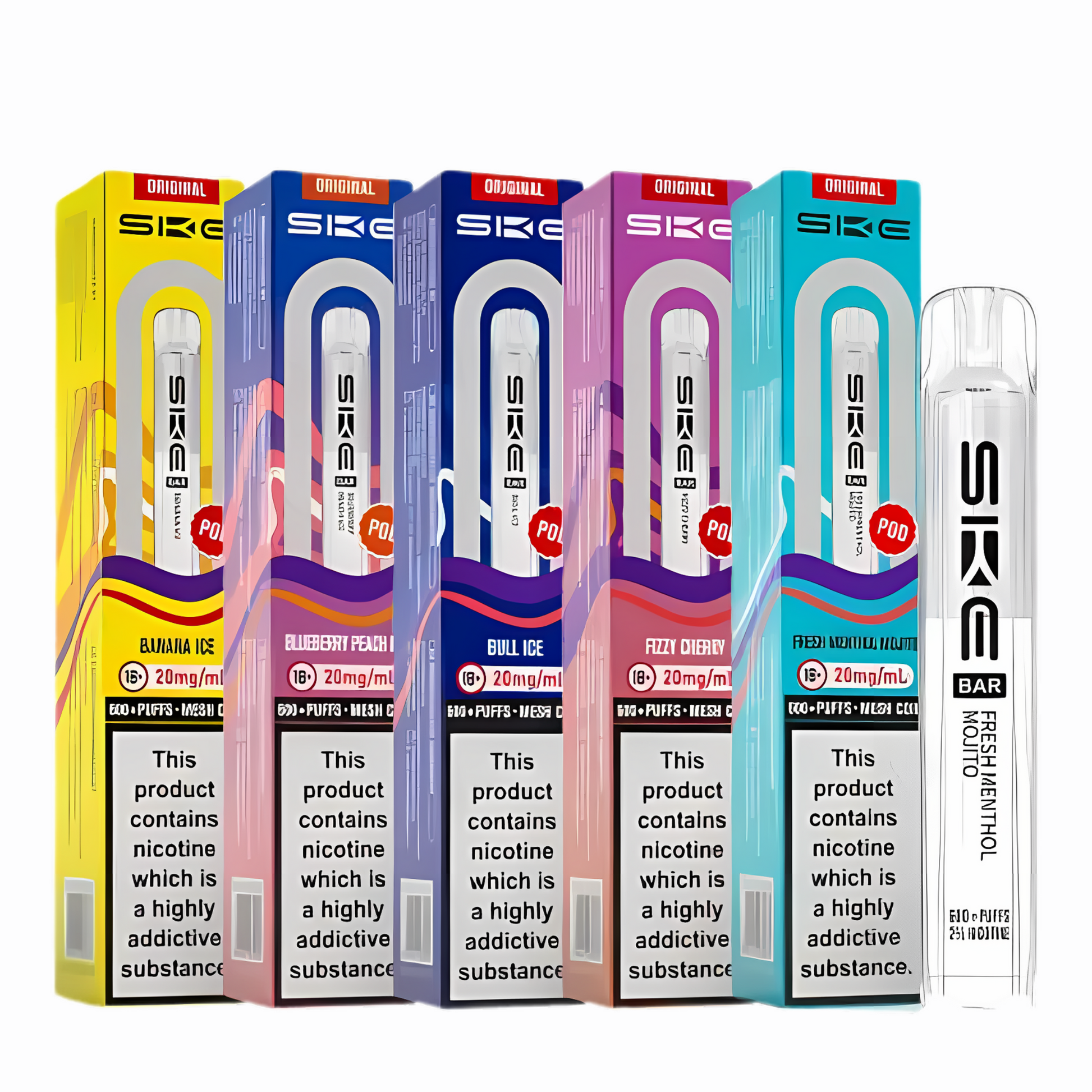 SKE Bar 600 Prefilled Pods image 0