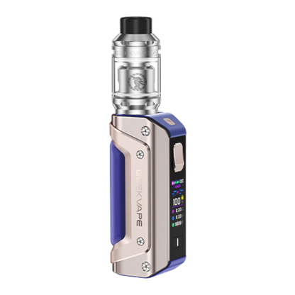 GeekVape Aegis Solo 3 Kit - External Battery Version - Golden Blue image