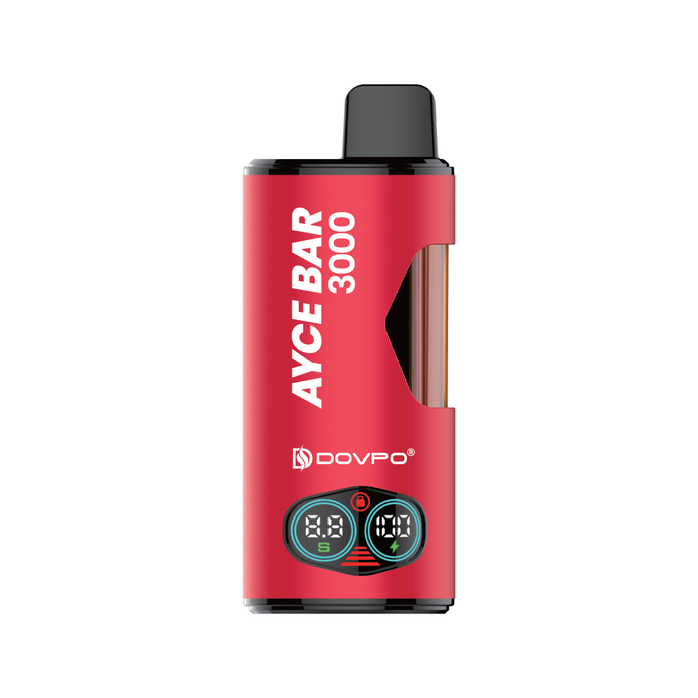 Dovpo Ayce Bar 3000 Puffs | 4 In 1 Rechargeable | Disposable Kit | 20MG - 4-in-1-Strawberry Bar image