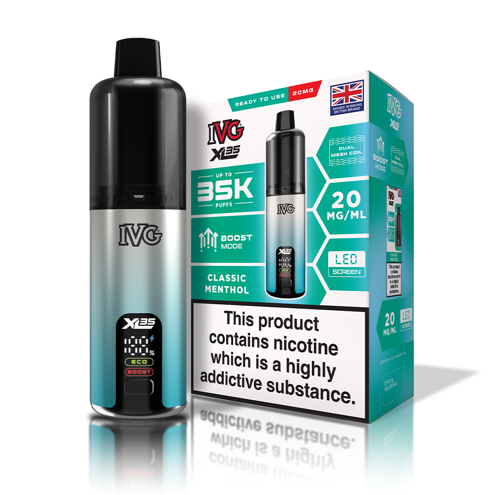 IVG XL 35K Prefilled Pod Kit - Classic Menthol image