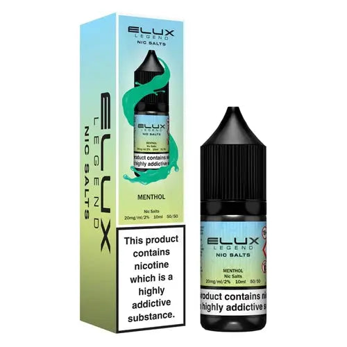 Elux Legend Nic Salts 10ml - 10MG - Menthol image