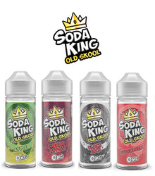 Soda King Old Skool 100ml E-Liquid Shortfill  70/30 VG/PG image 0
