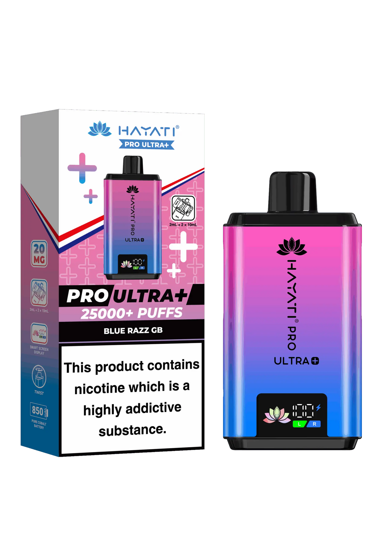 Hayati Pro Ultra Plus 25K Prefilled Vape Kit Hayati