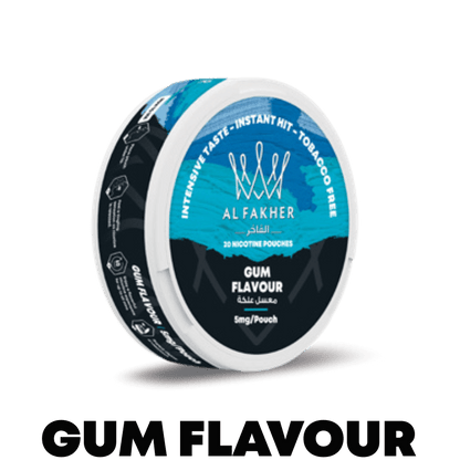Al Fakher (UAE) Nicotine Pouch 20mg 20pcs/pack - Gum Flavour image