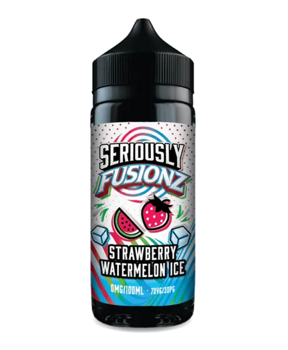 Seriously Fusionz by Doozy 100ml 70/30 VG/PG E-Liquid Shortfill - Strawberry Watermelon Ice image