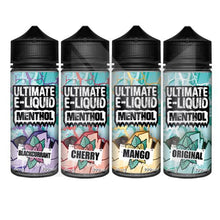 Ultimate E Liquid Menthol Range 100ml Shortfill  70/30 VG/PG image 0