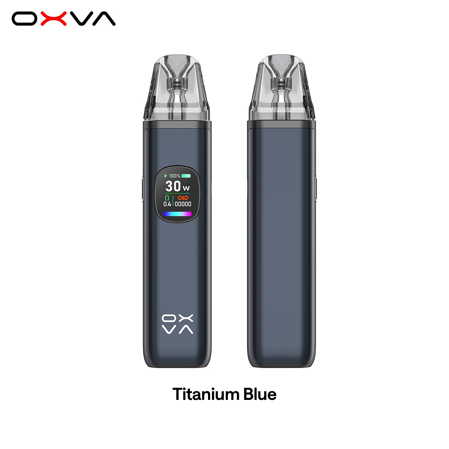 Oxva Xlim PRO 2 Pod Vape Kit - Titanium Blue image