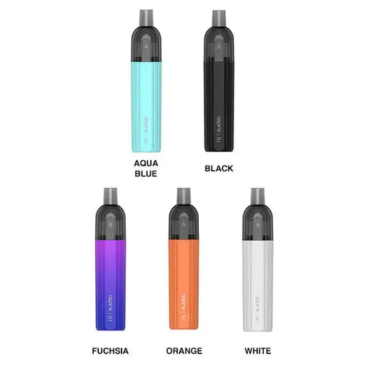 Aspire R1 Pod Kit Rechargeable Vape | 650mAh Upto 5280 Puffs Aspire