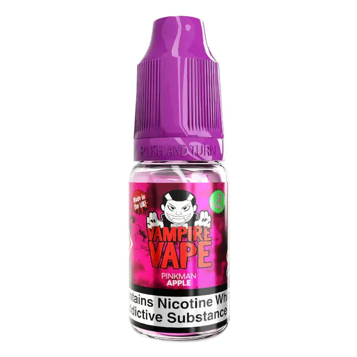 Vampire Vapes 10ml | 6MG | 40VG/60PG | 70+ Flavors - Pinkman Apple image