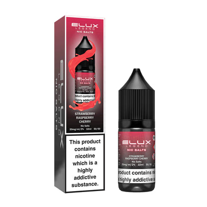 Elux Legend Nic Salts 10ml - 20MG - Strawberry Raspberry Cherry image