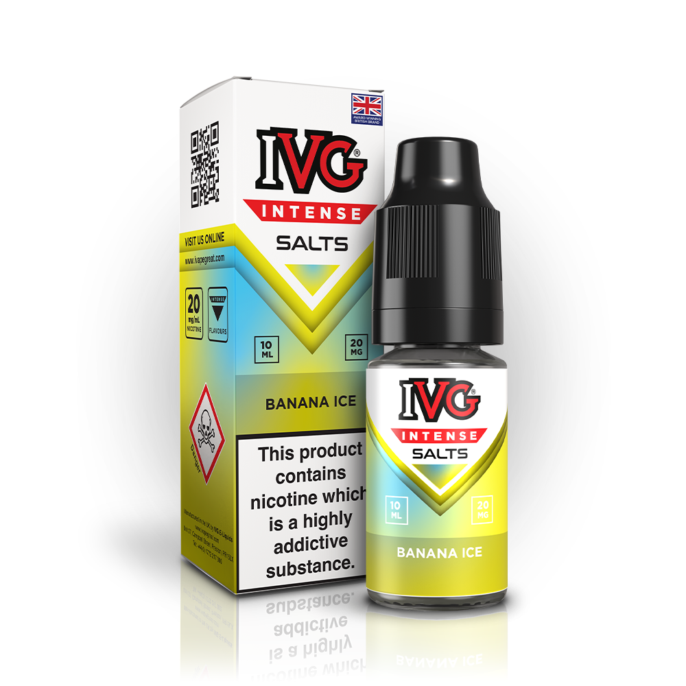 IVG Intense Nic Salts - 20mg - Banana Ice image