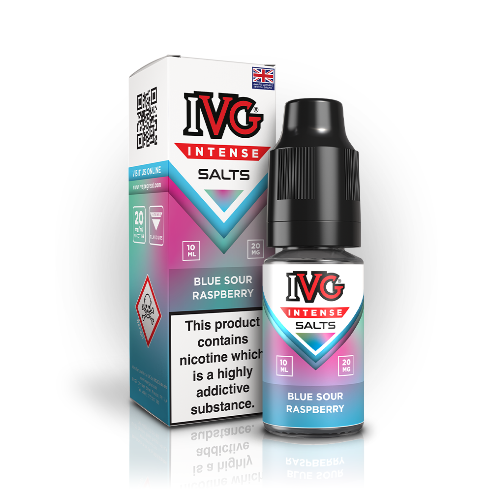 IVG Intense Nic Salts - 20mg - Blue Sour Raspberry image