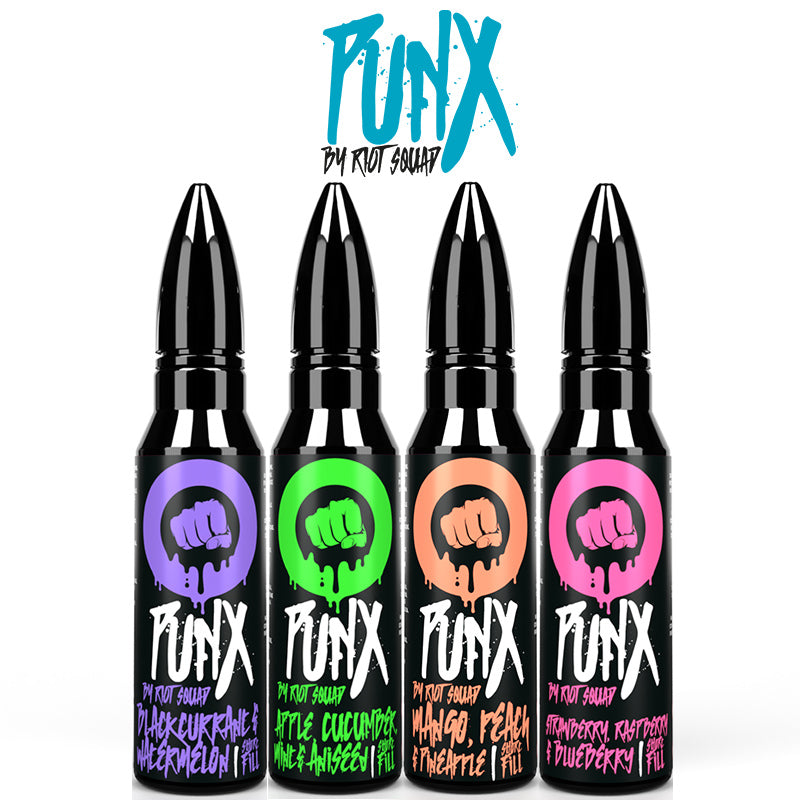 Riot Squad Punx Edition E Liquid 50ml Shortfill  70/30 VG/PG image 1