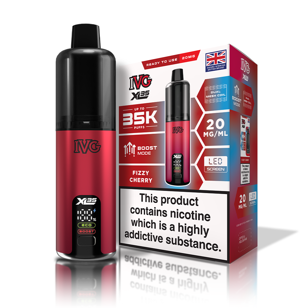 IVG XL 35K Prefilled Pod Kit - Fizzy Cherry image