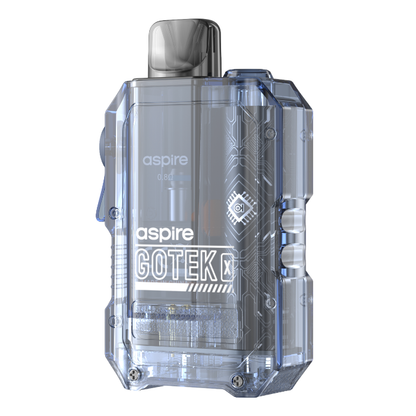 Aspire Gotek X Rechargeable Pod Kit 650mAh - Translucent Royal Blue image