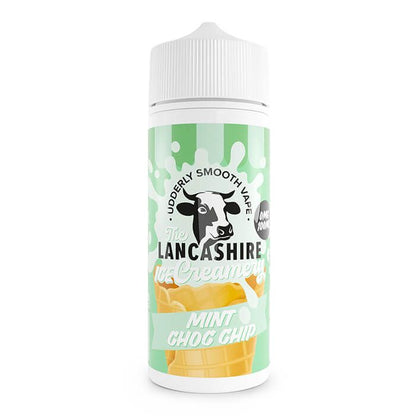 Lancashire Creamery 100ml 70/30 VG/PG E-Liquid Shortfill - mint-choc-chip image