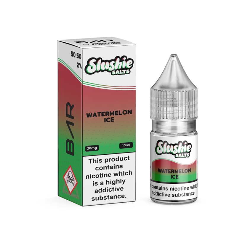 BAR Salts by Slushie 10ml - 10MG - Watermelon Ice image