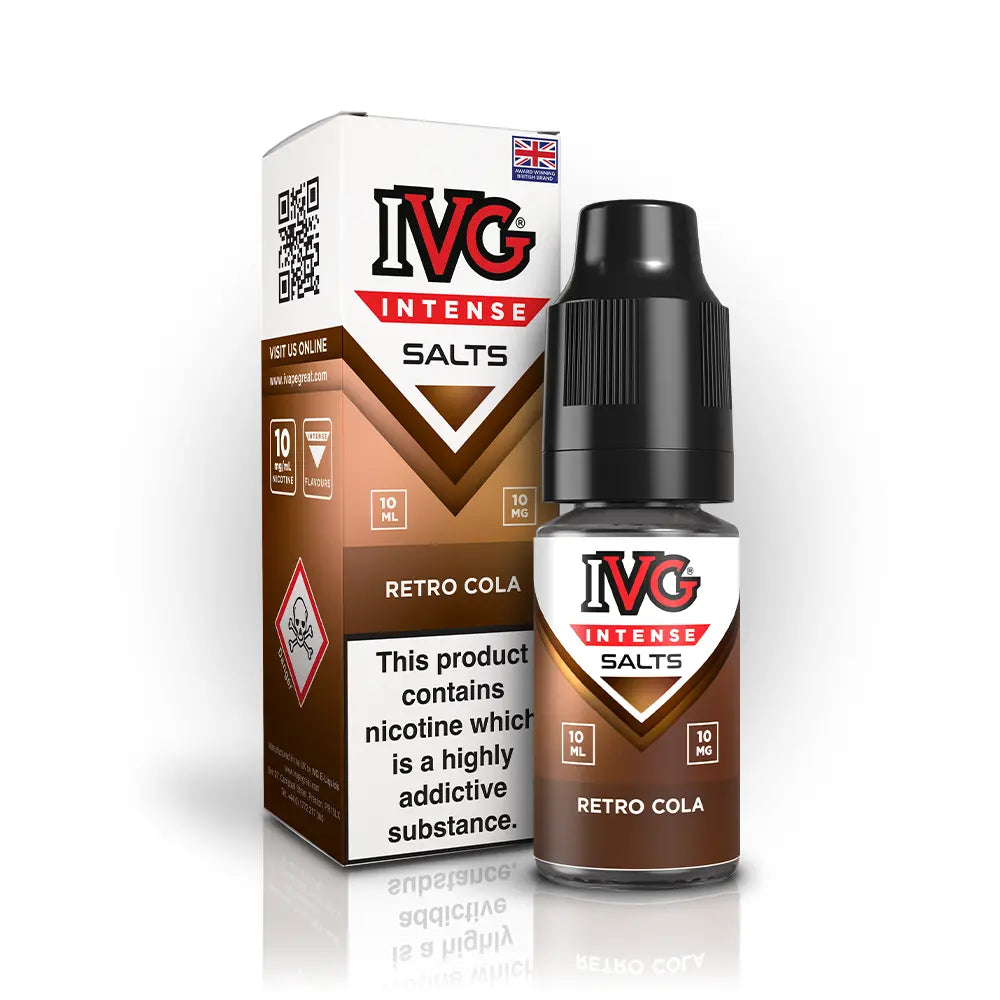 IVG Intense Nic Salts - 10mg - Retro Cola image