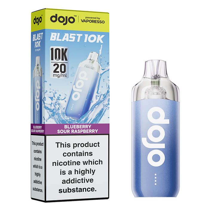 Vaporesso Dojo Blast 10K Prefilled Pod Kit - Blueberry Sour Raspberry image