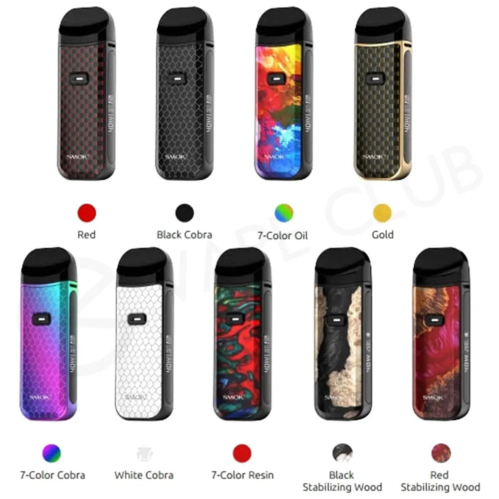 Smok Nord 2 Pod Kit with 3 Just Chilled Nic Salts Smok