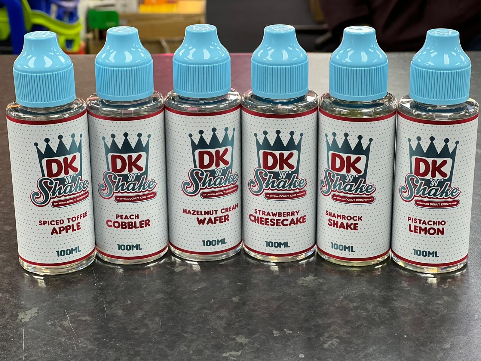 Donut King Shakes Range 100ml Shortfill  70/30 VG/PG image 0
