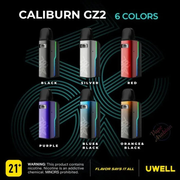 Uwell Caliburn GZ2 Vape Pod Kit - ZEGA image 10