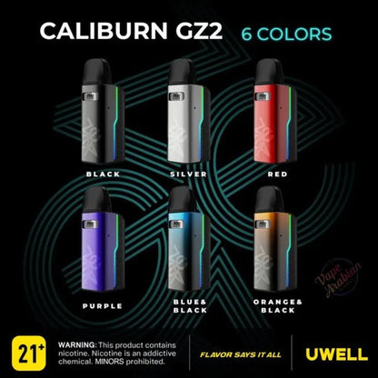 Uwell Caliburn GZ2 Vape Pod Kit - ZEGA image 10