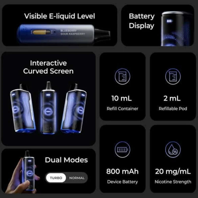 Lost Mary Nera 30K Fullview Pod Kit image 3
